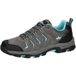 Lico Damen Manaslu Trekkingsschuhe - Grau/Schwarz/Türkis, 37 EU - Wanderschuhe mit wasserdichter Comfortex-Klimamembrane für optimalen Wetterschutz und hohen Tragekomfort auf allen Wegen.