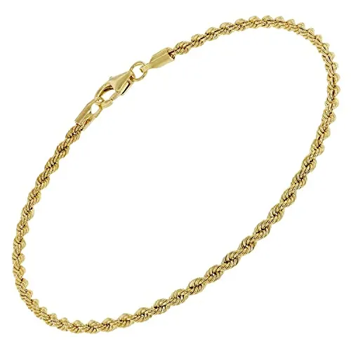 Produktbild trendor Damen-Armband 333 Gold – Elegante Kordelkette für stilvolle Frauen