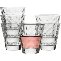 Leonardo Gläserset, Klar, Glas, 6-teilig, 150 ml, 26x9.5x17.3 cm, Essen & Trinken, Gläser, Gläser-Sets