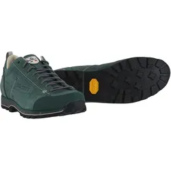 Dolomite Alltag-Travelschuhe 54 Low FG Evo GTX - Dunkelgrün Herren - Wanderschuhe aus nachhaltigem Nubukleder mit wasserdichter GORE-TEX Membran, ideal für Komfort und Grip bei Alltag und Spaziergängen.