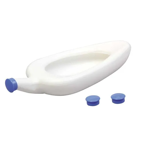 Urinschiffchen, Urinflasche, Urinbehälter, Frauen, Ausguss und Kappe, schlagfest