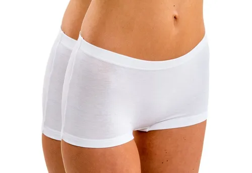 HERMKO Panty 5700 5700 2er Pack Damen Panty aus anschmiegsamer Baumwolle / Elastan
