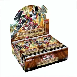 Konami YGO-LIOV-EN Zubehör: Lightning Overdrive Booster Display - Sammelkartenspiele: Booster Packs mit 24 Packs für spannende Duelle und Sammlerspaß, ideal für Yu-Gi-Oh! Fans.