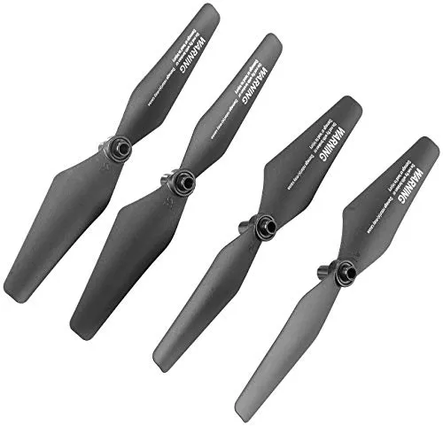 Simulus Zubehör zu Drohne mit HD-Kamera: Ersatz-Rotoren-Set für Faltbarer WiFi Quadrocopter GH-35.FPV (Klappdrohnen, Faltbare FPV-Quadrocopter, Spielzeug)
