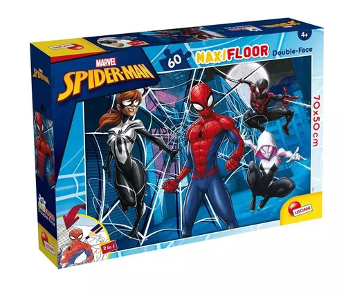 Puzzle 60 podłogowe Spiderman Lisciani 8008324099757