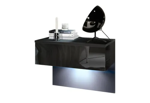 Vladon Nachttisch Sleep mit LED-Beleuchtung