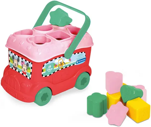 Clementoni® Disney Baby Minnie Sortierbus 10-tlg