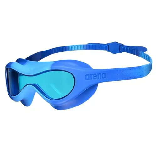 arena Spider Kids Schwimmbrille - Schwimmbrille für Kinder von 2 bis 5 Jahren mit Antibeschlagsystem, UV-Schutz und selbstanpassendem Nasensteg für optimalen Komfort und Sicherheit beim Schwimmen.