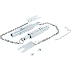 BGS Hilfsrahmen-Ausrichtbolzen-Satz für Ford - 70957 - Präziser Satz zur Ausrichtung von Hilfsrahmen und Fahrwerkskomponenten, passend für zahlreiche Ford Modelle. Ideal für eine einfache und effektive Montage.