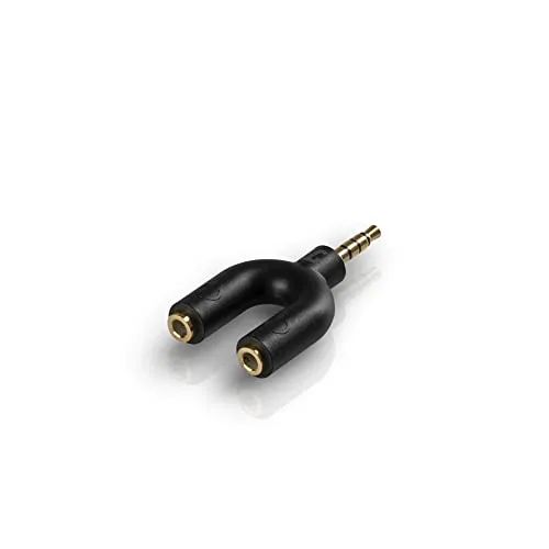 Produktbild Teufel Audio Y Splitter Kopfhöreranschluss Jack Adapter 3,5-mm-Klinke - schwarz