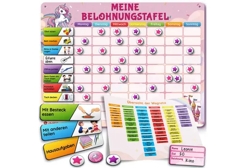 LIKARTO Belohnungstafel für Kinder von Likarto