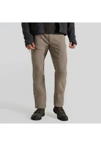 Craghoppers Nosilife Pro Trouser III pebble (62A) 54 Regular - Wanderhose für Herren mit NosiLife-Technologie für Insektenabwehr und Geruchshemmung, verstellbarer Saum und UPF 50+ Sonnenschutz – ideal für Abenteuer in der Natur.