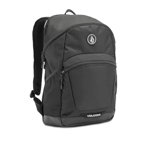 Volcom Slam School Rucksack schwarz - Universelle Größe - Schulrucksäcke mit stylischem Design und viel Stauraum für Bücher und Laptop, ideal für Schule und Freizeit.