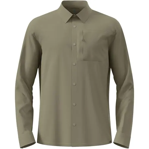 Odlo Herren Wanderhemd Essential Regular Fit Khaki (138), XL