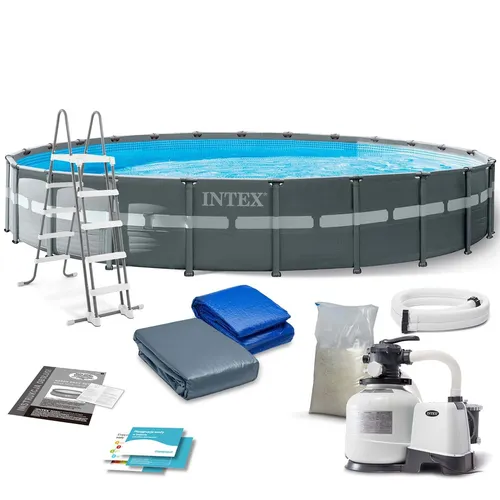 Intex Ultra XTR Frame Pool 732x132cm Rund Set 12in1 Sandfilter 10500l/h