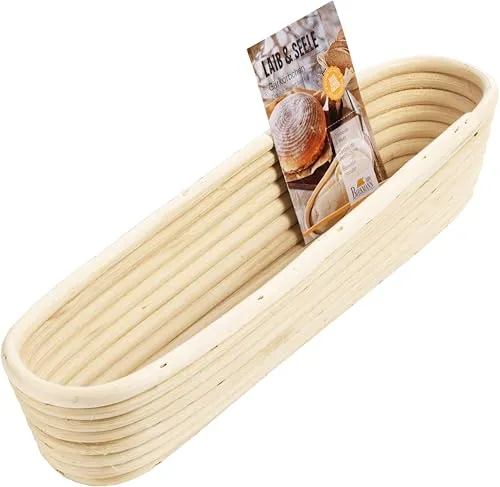 Birkmann Gärkörbchen Baguette Gär Körbchen Gärkorb Brotkorb Peddigrohr 38 cm