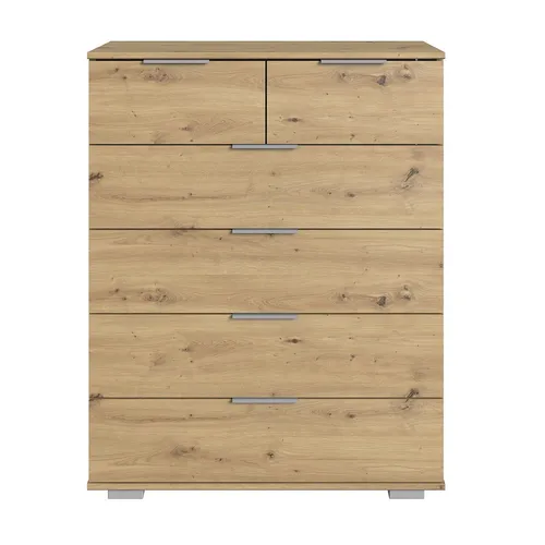 Schlafzimmer Schubkastenkommode in Artisan Eiche Nb. Kommode Highboard Möbel