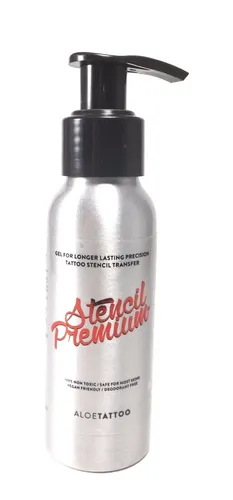 ALOE Stencil Premium 100ml Abzugsflüssigkeit TATTOO Matritze vegan DE 199,70€/L