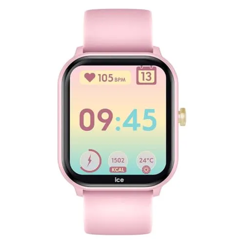 ICE-WATCH Watch 022796 - Armbanduhren für Mädchen – Die ICE smart junior 2.0 begeistert Kinder mit zahlreichen Funktionen wie Bluetooth, Stoppuhr und Herzfrequenzmesser in trendigem Design!
