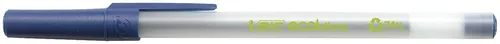 Kugelschreiber ECOlutions® Round Stic® - 0,4 mm, blau in blau von BIC