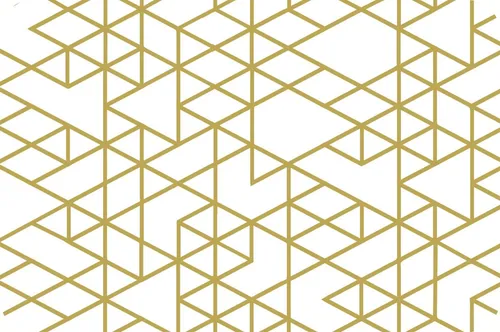 d-c-table Tischset Rio Eske 44 x 29 cm, gold in gold von d-c-fix