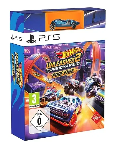 Hot Wheels Unleashed 2 - Turbocharged (Pure Fire Edition) für PS5 - PC- & Videospiele, aufregende Rennaction mit spektakulären Fahrzeugen und beeindruckenden Strecken für stundenlangen Spielspaß