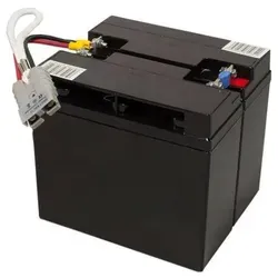 Ersatz-Akku für APC-Back-UPS RBC7 - Plug & Play Batterie-Modul - Sonstige Stromversorgung - Hochwertiges, montagefertiges Plug & Play Batterie-Modul mit 2x 12V - 18Ah Kapazität für unterbrechungsfreie Stromversorgung in APC USV-Anlagen.