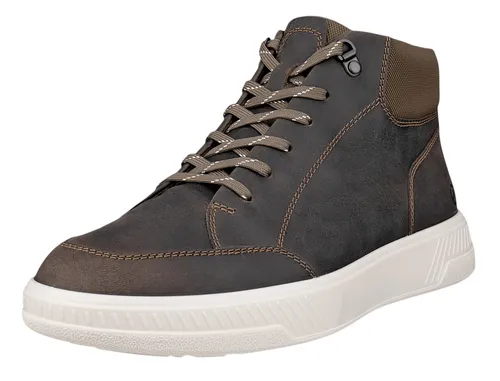 ECCO Move Ankle Boot - Premium-Leder Herren - Wanderschuhe mit FLUIDFORM Technologie für anatomischen Komfort, ideal für Freizeit und Büro. Elegante halbhohe Stiefelette aus hochwertigem Leder und Textil.