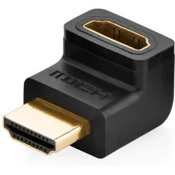 Ugreen - Adapter Winkelstecker Hdmi Oben Adapter Videokabel-adapter Abgewinkelter Hdmi-stecker Schwarz