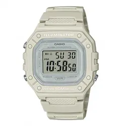 Casio Unisex Quartz Armbanduhr W-218HC-8AVEF - Armbanduhren für Herren, stilvolles digitales Zifferblatt und langlebiges Kunststoffarmband für den täglichen Gebrauch.