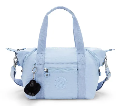 kipling Basic Eyes Wide Open Art Mini Handbag Handtasche Tasche Cloudy Sky Blue