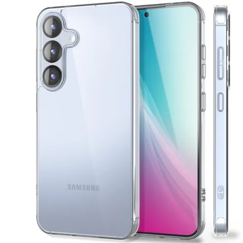 Kristall Klare Hülle für Samsung Galaxy S25 - Kratzfest Anti Gelb Schutz Cover