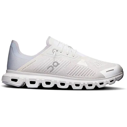 ON Damen Freizeitschuhe Cloud 6 Coast - Sneaker mit atmungsaktiver Mesh-Struktur und einklappbarer Fersenkappe, ideal für barfuß Tragekomfort und perfekten Halt.