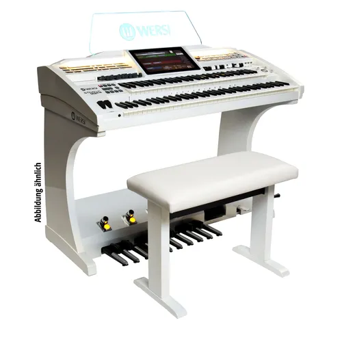 Produktbild Wersi SONIC Orgel OAX600LS Perlmutt Weiß
