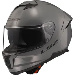LS2 Integralhelm STREAM II nardo grey, S - Motorradhelm mit hochbeständiger KPA-Schale und kratzfestem Visier. Die interne Sonnenblende sorgt für optimale Sicht, während der waschbare Innenraum hohen Komfort bietet.