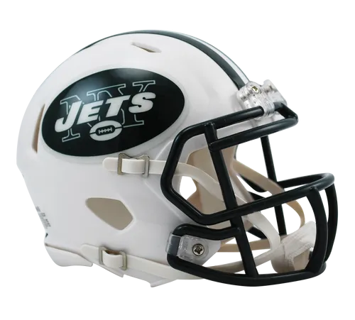 NFL Riddell Football Speed Mini Helm New York Jets - Fanartikel: Hochwertiger Mini Helm im New York Jets Design, ideal für Sammler und Fans der NFL.