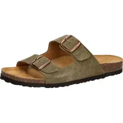 Lico Pantolette Alvaro Pantoffel grün 45 EU in grün von LICO