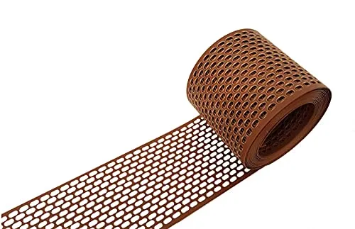 m Vogelschutzgitter Traufgitter Lüftungsband Dach H 10cm Lüftungsgitter Lüftungsband 5