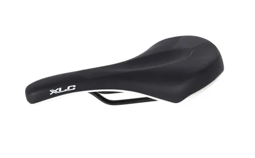 XLC Pedelec Sattel SA-T19, Unisex E-Bike Sattel schwarz/weiß - Fahrradsattel für Unisex Erwachsene, 270x165mm, leicht mit nur 317g. Ideal für E-Bikes und alle Fahrradtypen, bietet Komfort und Halt.