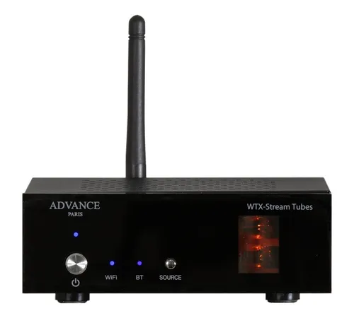 Advance Paris WTX-StreamTubes - Kompakter Streaming Audio-Player mit audiophilem Sound, Class A Röhren-Ausgangsstufe und Unterstützung für zahlreiche Musikstreaming-Dienste.