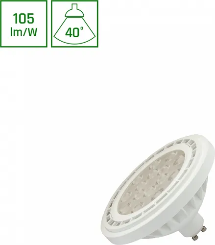 Spectrum LED AR111 GU10 Reflektor 10W weiß 1050lm 40° 230V Kaltweiß 6000K