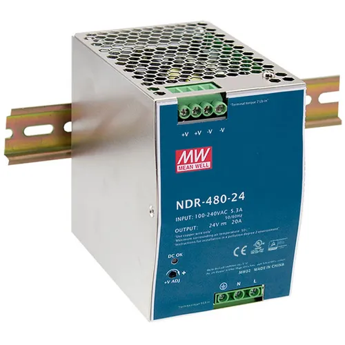 LevelOne ind. Netzteil POW-4861 48VDC 480W DIN-Schiene
