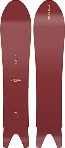 Nitro Snowboards Herren POW BRD ´23, Powderboard, Tapered Winglets Swallowtail, Trüe Camber, All-Terrain, Wide, für große Füße