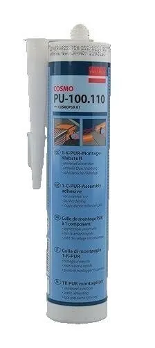COSMO PU-100.110 Cosmopur K1 1-K-Pur-Montageklebstoff 310ml Kartusche