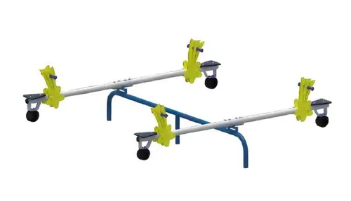 Balancierwippe für Kinder – Spielplatzgerät für Outdoor-Freizeitanlagen - Ideal für Kinder von 1-11 Jahren, fördert die Motorik und den Spaß im Freien. Modernes Design, robuste Bauweise und einfache Montage.