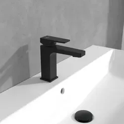 Villeroy & Boch Architectura Square Einhebel-Waschtischarmatur - Waschtischarmaturen mit elegantem Design aus robustem Messing. Genießen Sie einen erfrischenden Wasserstrahl dank AirPlus-Technologie und sparen Sie Wasser mit AquaSmart.