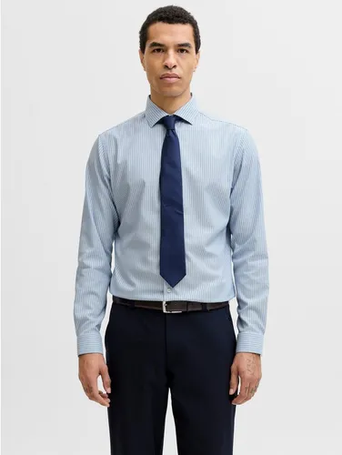 Jack & Jones Langarmhemd JPRBLAPARKER Slim Fit Hemd, atmungsaktiv, ideal für den Alltag Baumwolle, slim fit