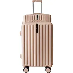 Kofferset Leandra 2-teilig NTK-Collection - Rosa - Das praktische Kofferset Leandra überzeugt durch Hartschalen und ein durchdachtes Innenraumdesign. Mit leichtgängigen Rollen und Teleskopgriff für mühelosen Transport, ideal für jede Reise. Platzsparend ineinander stapelbar.