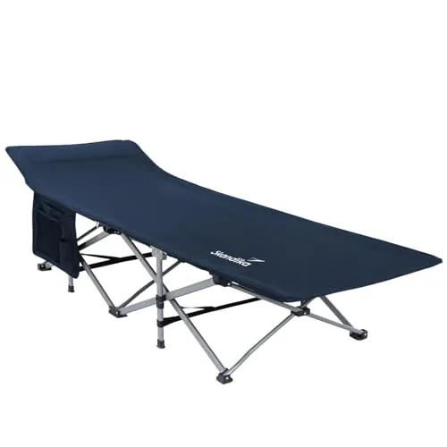 Skandika Campingliege Viia, klappbare Feldbett für Outdoor von Skandika