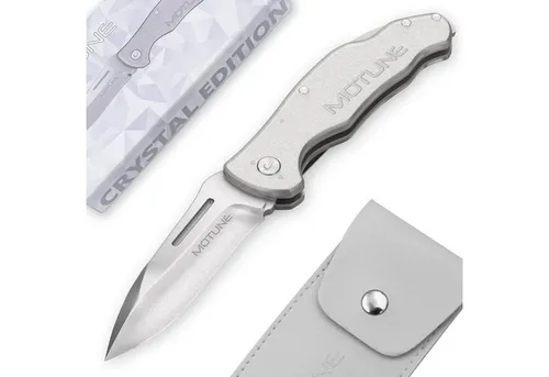 BURI Taschenmesser Klappmesser Taschenmesser Outdoor Messer Zweihandmesser transparent